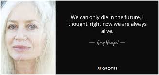 TOP 25 QUOTES BY AMY HEMPEL (of 68)