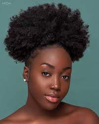 Five Hairstyles For 4c Hair Hair Puff Textured Hair Natural Hair Styles Easy