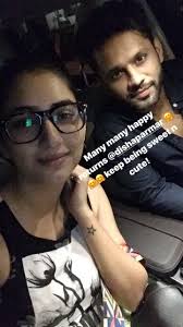 Via Rahul Vaidya 's Instagram Story ❤ #HappyBirthDayDishaParmar