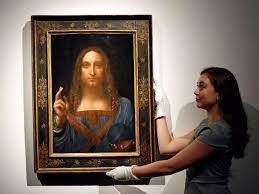 The painting technique a secco, which means to paint on a dry wall, was innovative for the time. Salvator Mundi Leonardo Da Vinci Painting Heads To Louvre Abu Dhabi