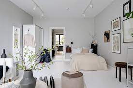 The Nordroom A Soft Scandinavian Studio Apartment Apartment Interior Studio Apartment Decorating Small Apartment Decorating