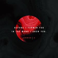 Having spoken before of the time of his call, jeremiah 1:4, he now speaks of the manner of it. Before I Formed You In The Womb I Knew You Jeremiah 1 5 Sunday Social