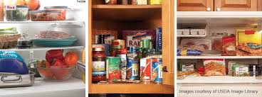 Food Storage Chart For Cupboard Pantry Refrigerator And