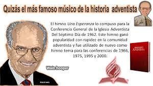 Wayne Hooper (1920-2007), quizás la más famoso músico adventista en nuestra  historia denominacional. Wayne Hooper nació el 4 de Julio de 1920, en  Little Rock, Arkansas. Sus padres cantaban como solistas y