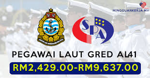 Permohonan adalah dipelawa daripada warganegara malaysia yang berkelaya. Rasmi Spa Buka 32 Jawatan Kosong Terkini Pegawai Laut Gred Al41 Seluruh Negeri Mohon Sebelum 21 Disember 2020