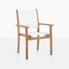 Get inspired with our curated ideas for outdoor dining chairs and find the perfect item for every room in your home. Tango Teak White Outdoor Chair Restaurant Patio Seating Teak Warehouse