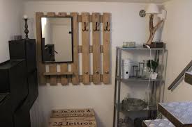 Meuble Chaussure Palette Porte Manteau Palettes Porte Manteau Palette Porte Manteaux Idee Deco Maison