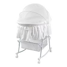 Dream On Me Lacy Portable 2 In 1 Bassinet With Images Bassinet Rocking Bassinet