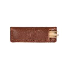 Toothpick Holder Will Leather Goods Product titlepocket pics stainless steel pocket toothpick holder.