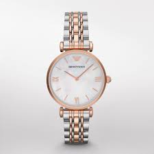 Emporio Armani Retro Ar1683 Bayan Kol Saati Emporio Armani Bilezik Saat Kirmizi Altin