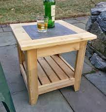 55 Rustic Outdoor Patio Table Design Ideas Diy On A Budget Http Bathroomideas Info 55 Rustic Outdoor Patio T Outdoor Patio Table Cedar Table Patio Side Table