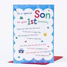 If a son has a birthday then the father brings a good gift for him. Happy First Birthday To Son Novocom Top