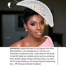 Alex ekubo, di popular nigerian actor and model fit soon comot bachelor market as e announce im who be alexx ekubo? Happy Birthday To My Deputy Wife Annie Idibia Alex Ekubo Says Celebrities Nigeria