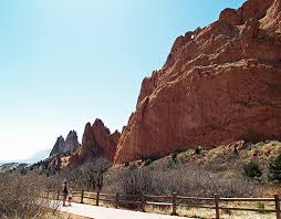 Garden of the gods is south of denver near colorado springs, the rock formations and the wildlife that runs through them are gorgeous. Trails And Hiking Garden Of The Gods Visitor Center