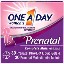 Comprehensive review of one a day women's prenatal. One A Day Women S Prenatal Multivitamin Two Pill Formula Supplement For Before During And Post Pregnancy Including Vitamins A C D E B6 B12 Folic Acid And Omega 3 Dha 30 30 Count