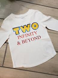 2nd Birthday Boy Shirt Ideas Two Infinity And Beyond Birthday Shirt Etsy In 2020 Toy Story Birthday Party Boy Birthday Party Themes Second Birthday Boys