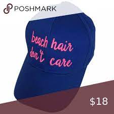 Beach Hair Don T Care Ponytail Hat Beach Hair Women Accessories Hats Ponytail Hat
