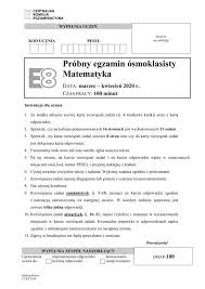 Z języka polskiego, matematyki i. Probny Egzamin Osmoklasisty 2020 Odpowiedzi Matematyka Online Jakie Byly Zadania Arkusz Cke 01 04 Gazeta Krakowska
