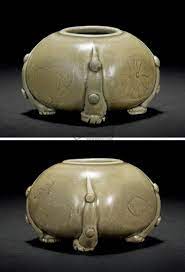 图片鉴赏 越窑鸟语花香水盂 博宝艺术品拍卖网 glass ceramic ceramics asian art