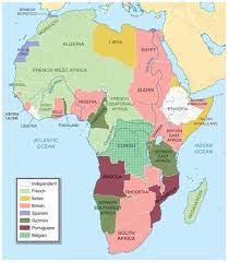 Sudden wave of conquests in africa by european powers in the 1880s and 1890s. Jungle Maps Map Of Africa In 1880