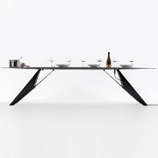 This model is made with pistons as you know it from office chairs. Kram Weisshaar S Smartslab Dining Table Cooks And Cools While You Eat