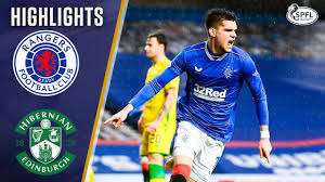 Joe aribo and ryan kent on target as hosts maintain perfect home record. Rangers 1 0 Hibernian Hagi Strike Enough For Victory In Tight Match Scottish Premiership Youtube