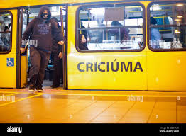 CRICIÚMA, SANTA CATARINA - 08062020 - Retorno dos ônibus em Santa  Catarina. Movimentação no terminal central de Criciúma, após a autorização  do gove Stock Photo - Alamy