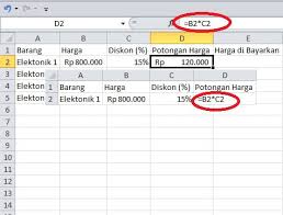 En la imagen tenemos el grupo fuente. Cara Menghitung Diskon Atau Potongan Harga Di Excel