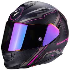 Scorpion Exo 510 Air Sync Matt Black Pink Fluo Helmet