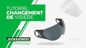Tuto Comment Changer La Visiere D Un Casque Moto Youtube