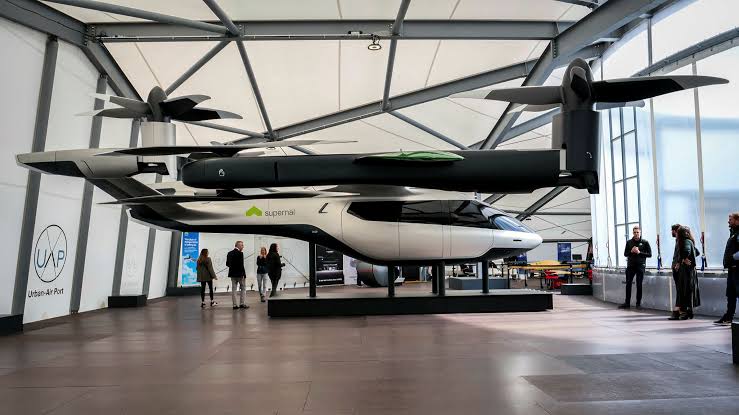 flying taxis airport