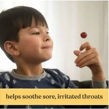 Burt's Bees Kids Throat Soothing Pops with Natural Manuka Honey, Cherry, 15  Count HSA/FSA Eligible