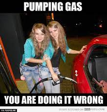 Gas and funny are semantically related. 11 Funny Gas Station Fails