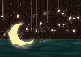 Untuk mengambil gambar bulan, kita mengatur eksposur kamera sesuai untuk mengambil foto objek yang diterangi sinar matahari. Bulan Bintang Yang Melamun Gambar Unduh Gratis Ilustrasi 400090793 Format Gambar Psd Lovepik Com