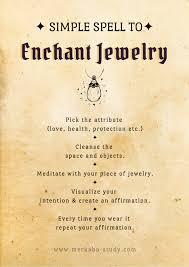 How To Enchant Jewelry Simple Spell Baby Witch Project Merkaba Study In 2020 Witch Rituals Witchcraft Spell Books Witch Spell Book