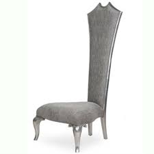 Luxury Tall High Back Silver Chair Onekingslane Designisneverdone Chair Hand Crafted Furniture Colorful Chairs