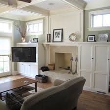 Tv Beside Fireplace Design Pictures Remodel Decor And Ideas Traditional Family Rooms Living Room With Fireplace Fireplace Built Ins