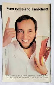 1981 Joe Famolare "Get There" Shoe Built In Italy Sold NYC 5.5 x 9" Print  Ad
