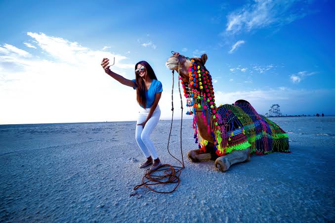 Ahmedabad to Rann of Kutch route