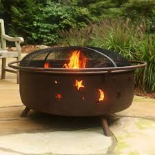 Makes a great addition to outdoor bonfire. Pin By Sunnydaze Decor On House In 2021 Outdoor Fire Pit Fire Pit Grill Wood Burning Fire Pit