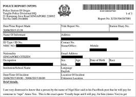 Anda mampu mengelak dari menjadi mangsa penipuan online. Rape Threat Against Amos Yee Police Report Lodged The Online Citizen Asia