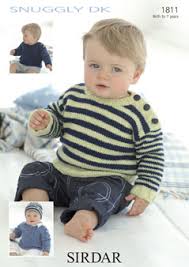 The softest, most cuddly free baby knitting patterns for your little bundles of joy. Sirdar Snuggly Dk 1811 Sweaters Knitting Pattern