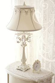 The First Of All Single Colours Is White We Shall Set Down White For The Representative Of Lig Shabby Chic Table Lamps Shabby Chic Lamp Shades Chic Lamp