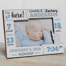 Personalized Baby Picture Frame Baby Boy Picture Frame New Etsy