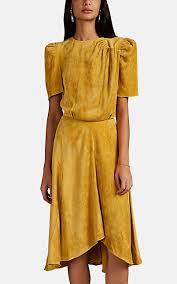 Isabel Marant Ulia Pleated Corduroy Dress Dresses 506220716 Corduroy Dress Dresses Ladies Dress Design