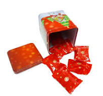 Factory Wholesale Square Tinplate Can Christmas Metal Box ...
