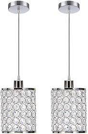 Shop wayfair.ca for all the best small kitchen islands & carts. Mondaufie 2 Pack Crystal Pendant Light Adjustable Ceiling Pendant Lighting For Kitchen Island Dining Room Bar Dimmable Chandelier With Long Cord Chrome Finish Amazon Com