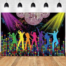 Maybe you would like to learn more about one of these? 80s 90s Disco Party Backdrop Photophone Shinny Colorful Music Dance Show Time Stage Photography Background For Photo Studio Buy At The Price Of 6 56 In Aliexpress Com Imall Com
