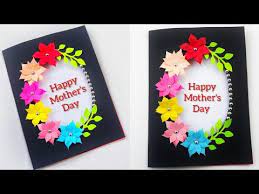 How to make a card. Beautiful Mother S Day Idea Simple Easy Mother S Day Greeting Cards How To Make Ca Mother S Day Greeting Cards Happy Mother S Day Greetings Easy Greeting Cards