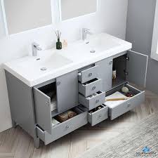 lyon 60 inc metal grey freestanding